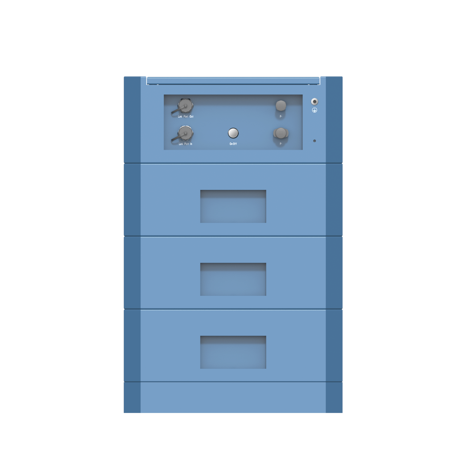 AI-HB 075A Energiespeicher (BMS, 3 x Batteriemodul) — 3