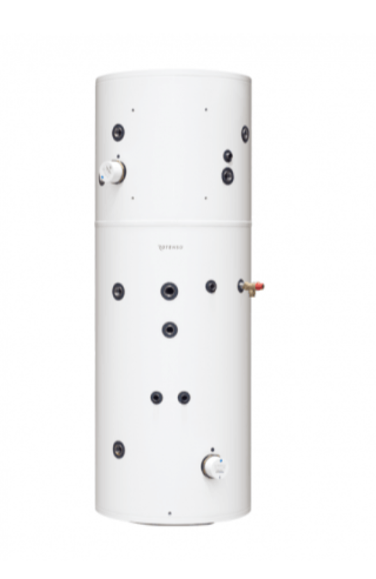 Warmwasserspeicher mit Thermos Twin Inox AQT200+90IX1 R13 Puffer (200-300L)