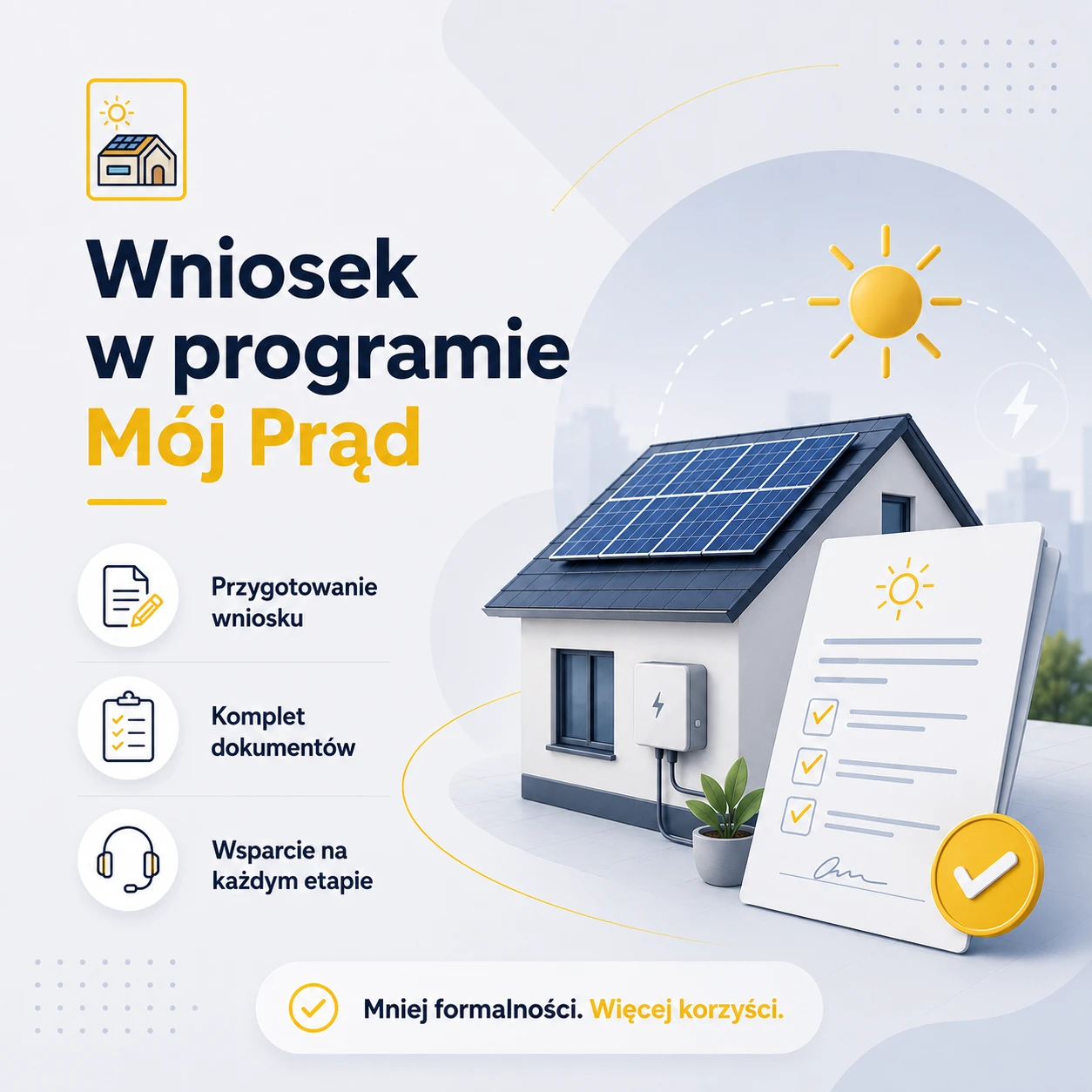 Bewerbung im My Electricity-Programm