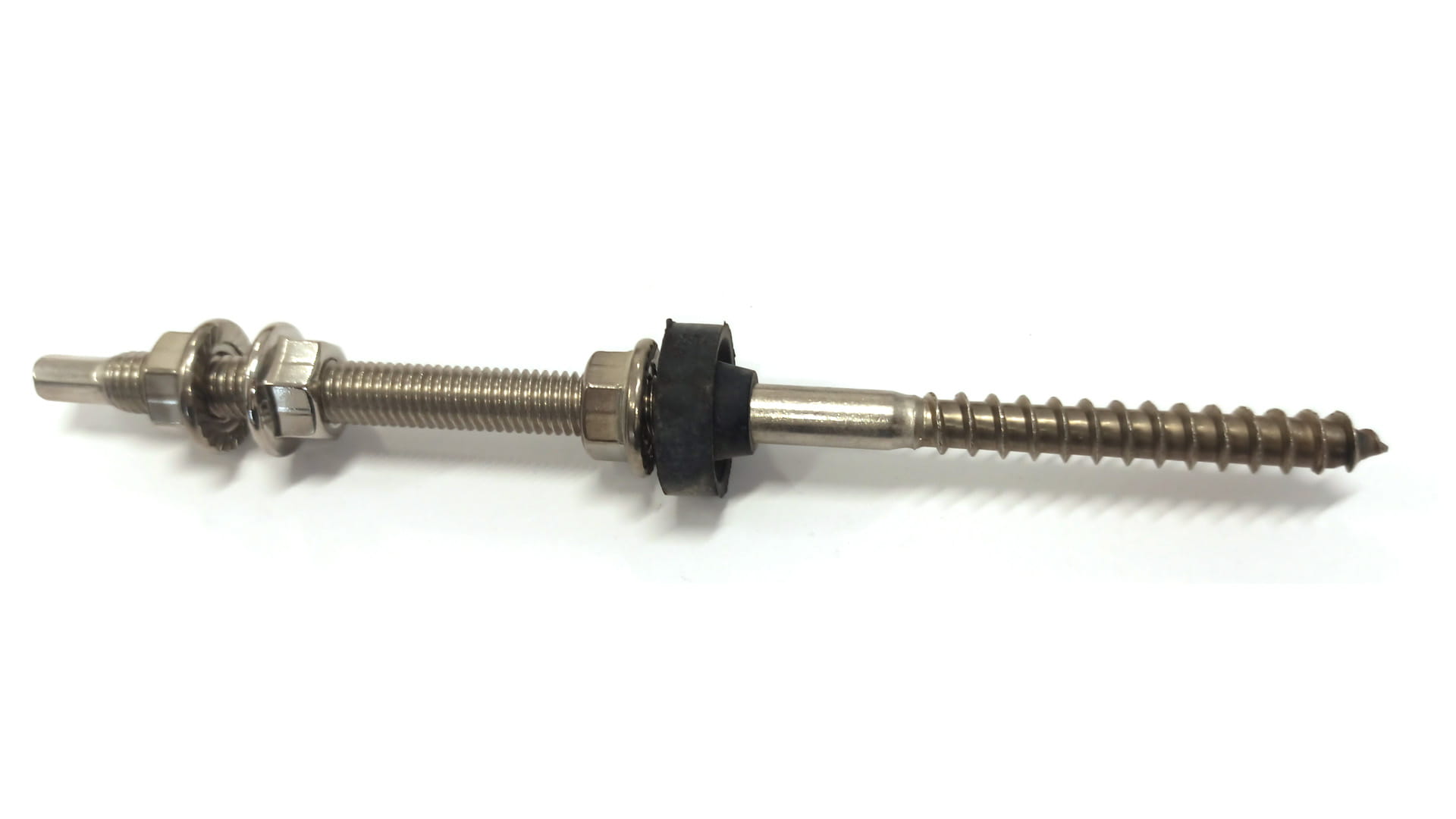 DW-10-200-B – Doppelgewindeschraube ohne Unterlegscheibe M10 x 200 A2 – KB WZ