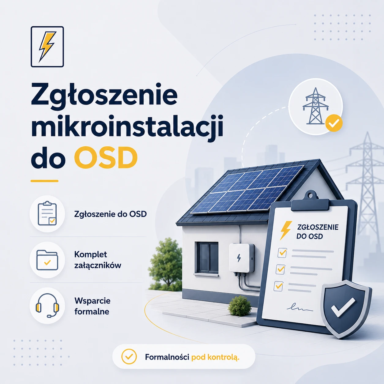 Zgłoszenie Mikroinstalacji do OSD - ZMI